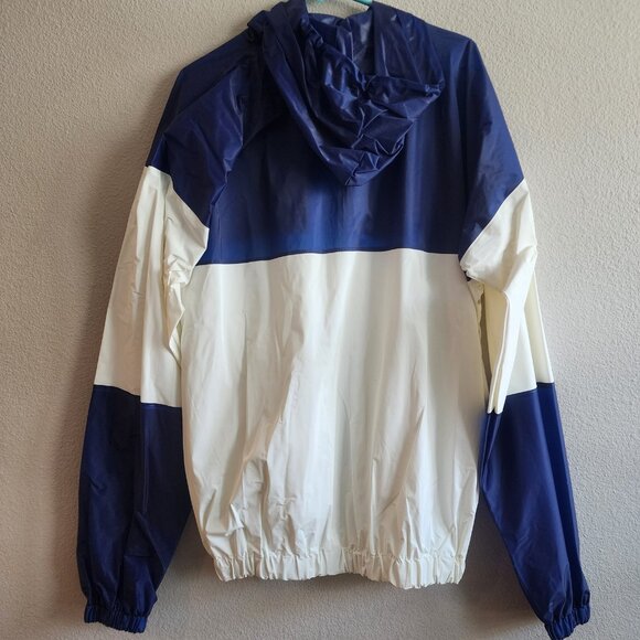 Vtg 1991 Chicago Cubs Jacket Mens XL Blue White MLB Baseball Rain Windbreaker - Picture 10 of 12